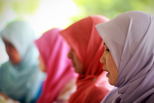 Colourful Malay Women
